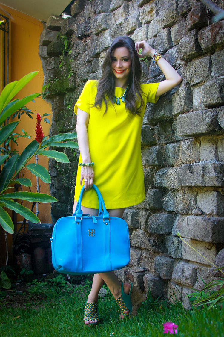 Fashion - Yellow Tunic by Sonia Valdés